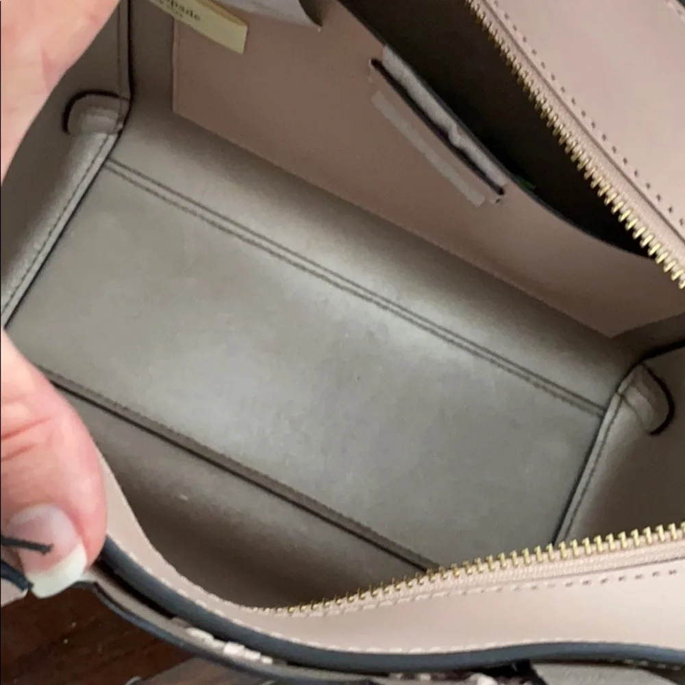 Kate Spade Magnolia Street eyelet Handbag Blush color NWT. - Picture 5 of 9